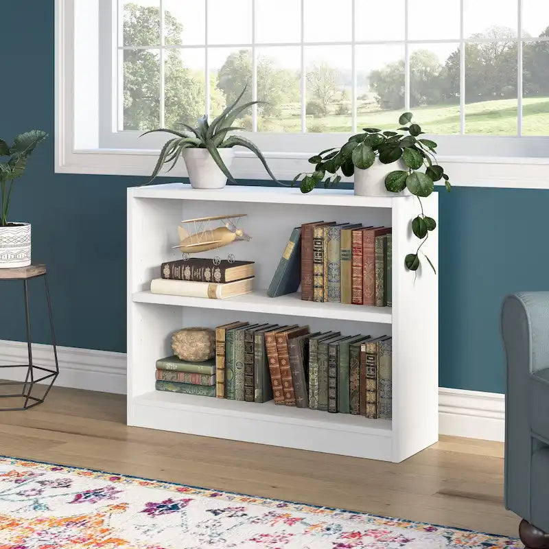 Petite bibliothèque universelle à 2 étagères