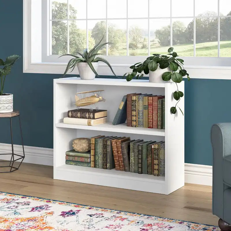 Petite bibliothèque universelle à 2 étagères