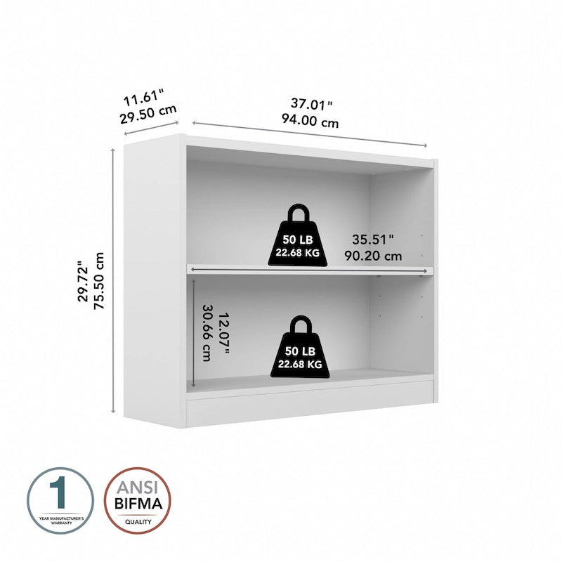Petite bibliothèque universelle à 2 étagères
