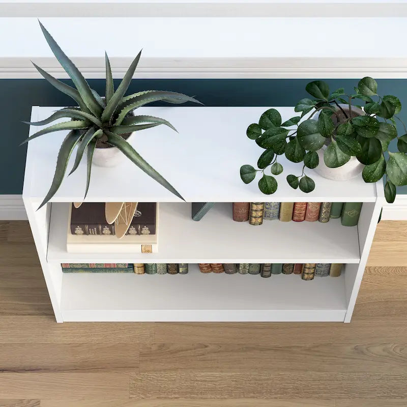 Petite bibliothèque universelle à 2 étagères