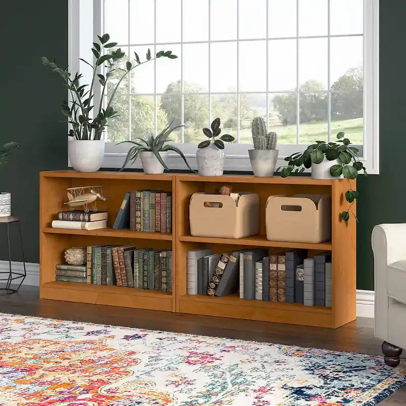 Petite bibliothèque universelle à 2 étagères