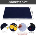 Tapis de chaise de bureau 55 x 35 pouces pour sols durs