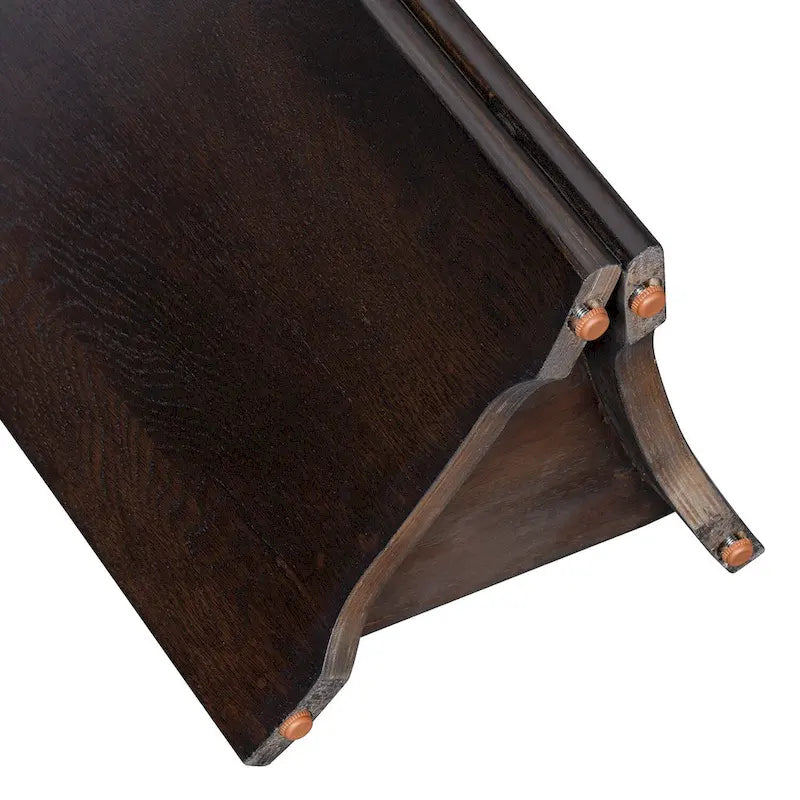 Console d'entrée, Table avec plateau ovale en similicuir marbre pour l'entrée