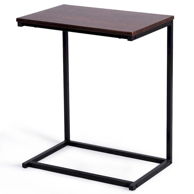Table d'appoint C pour ordinateur portable de 26 pouces, table de bout de canapé, bureau à domicile