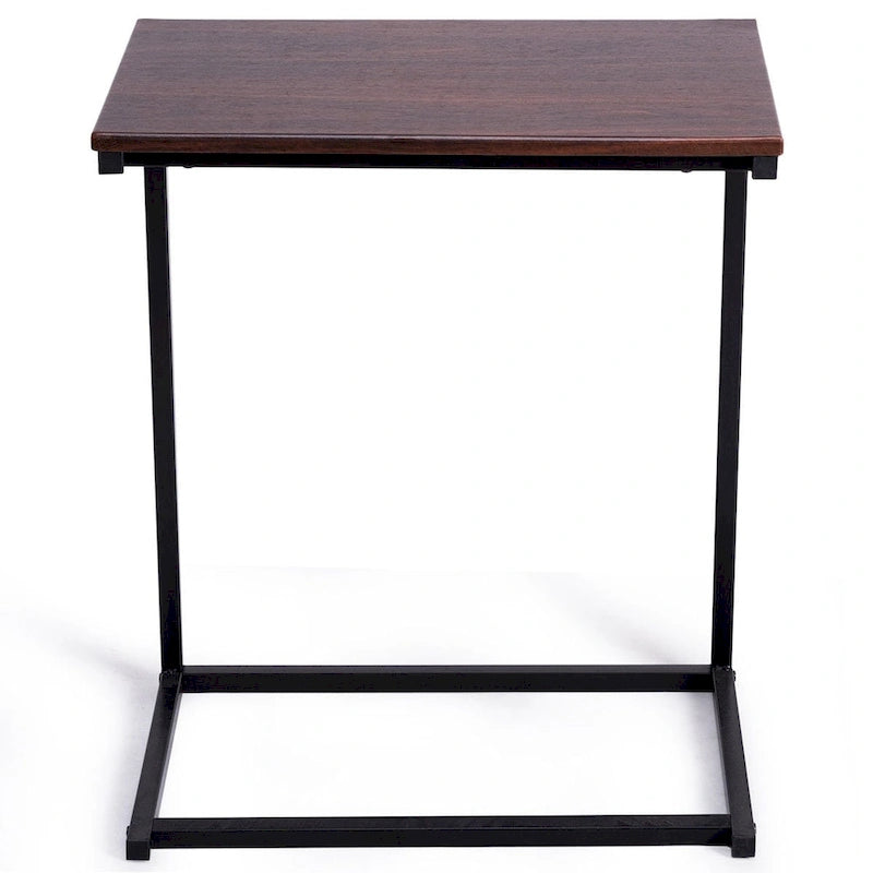 Table d'appoint C pour ordinateur portable de 26 pouces, table de bout de canapé, bureau à domicile