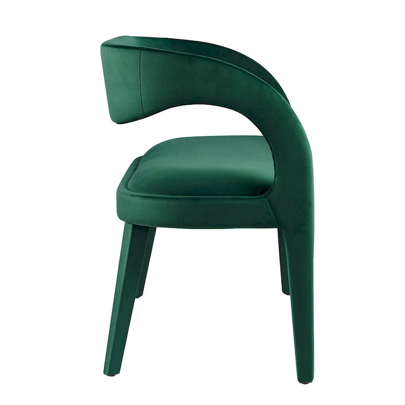 Banc d'appoint en velours de performance