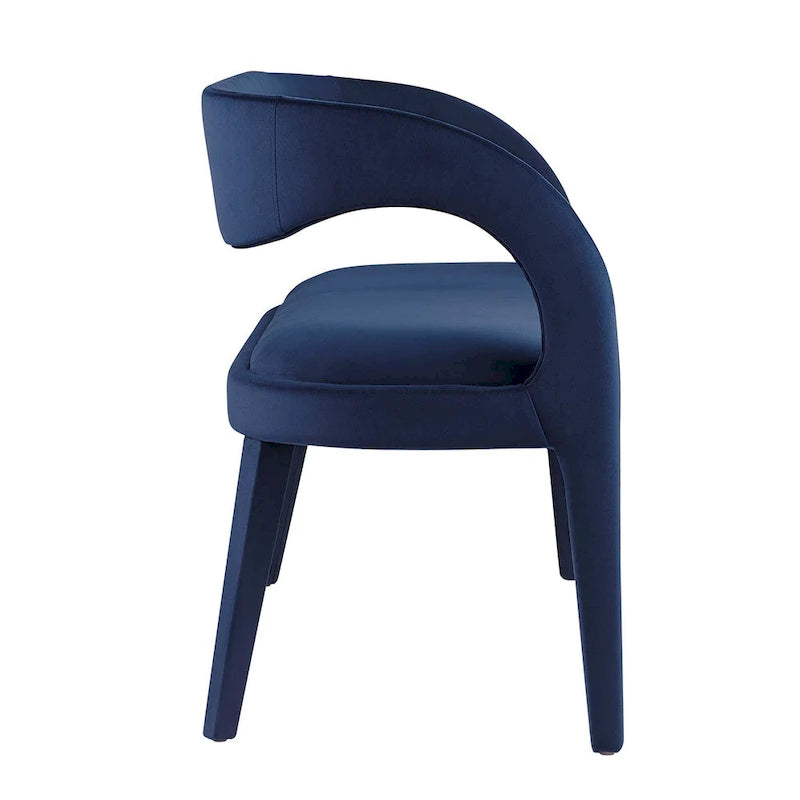Banc d'appoint en velours de performance