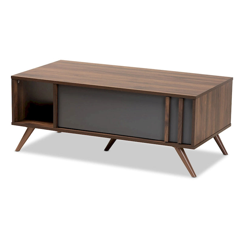 Table basse à 1 tiroir, de style moderne et contemporain
