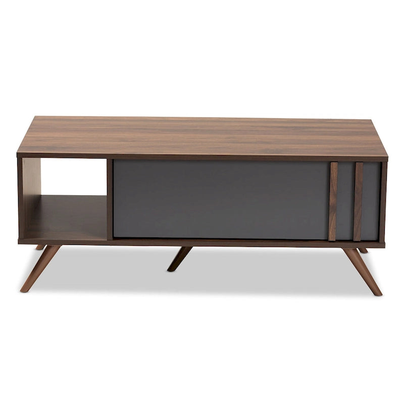 Table basse à 1 tiroir, de style moderne et contemporain
