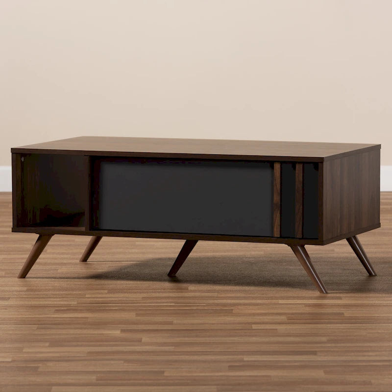 Table basse à 1 tiroir, de style moderne et contemporain