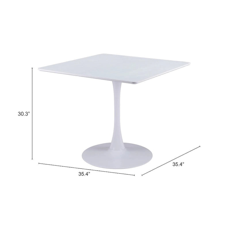 Table à manger Molly blanche