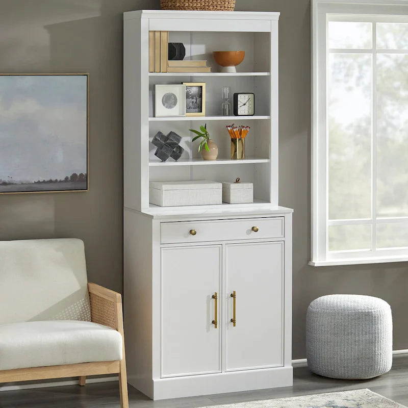 Étagère modulable avec tablettes réglables
