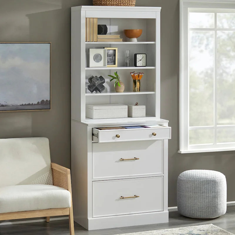 Étagère modulable avec tablettes réglables