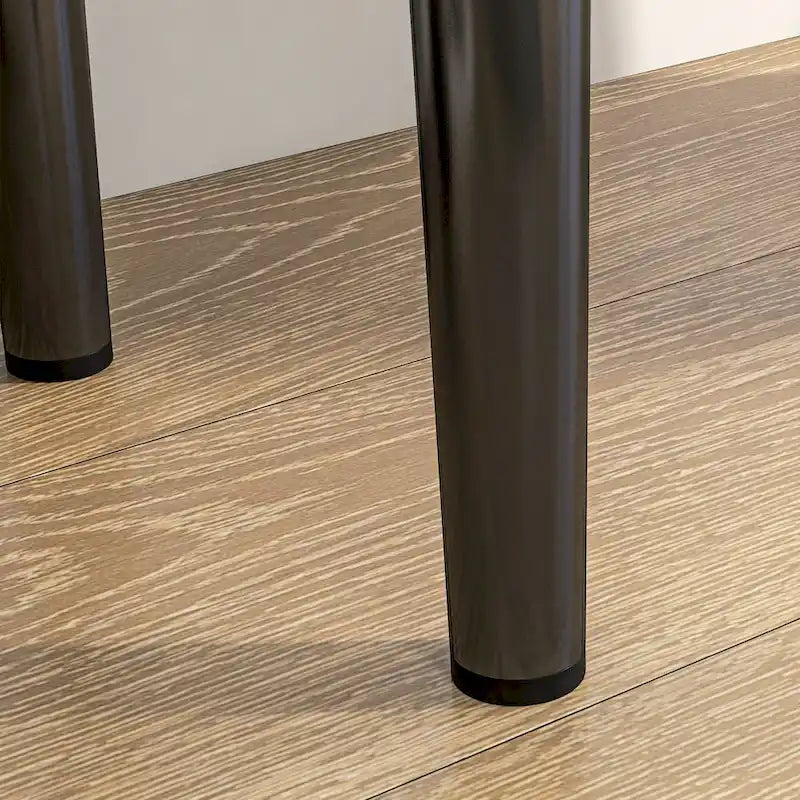 39 Banc de bout de lit, banc d'entrée rembourré avec pieds en acier, gris