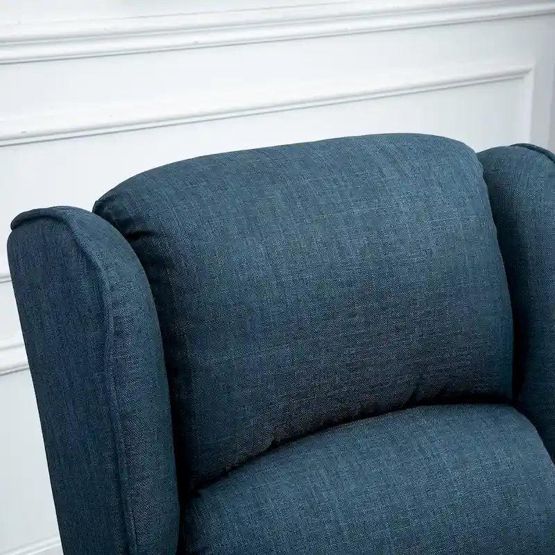 Fauteuil inclinable massant et chauffant avec télécommande
