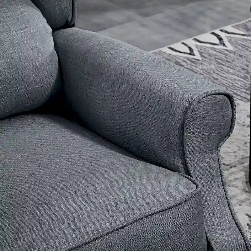 Fauteuil inclinable massant et chauffant avec télécommande