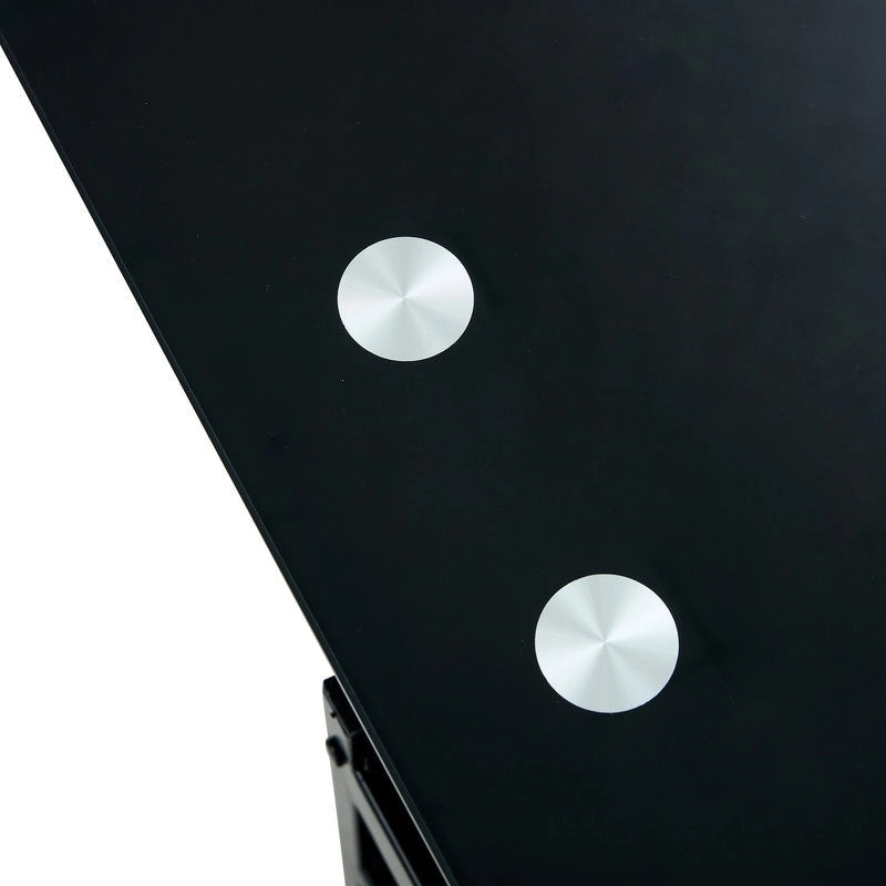 Table basse relevable en verre avec rangement pour salon et bureau à domicile