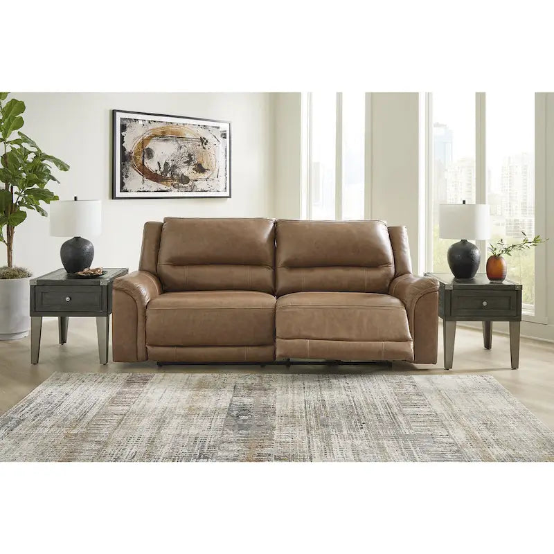 Canapé inclinable électrique Caramel, 233,68 cm L