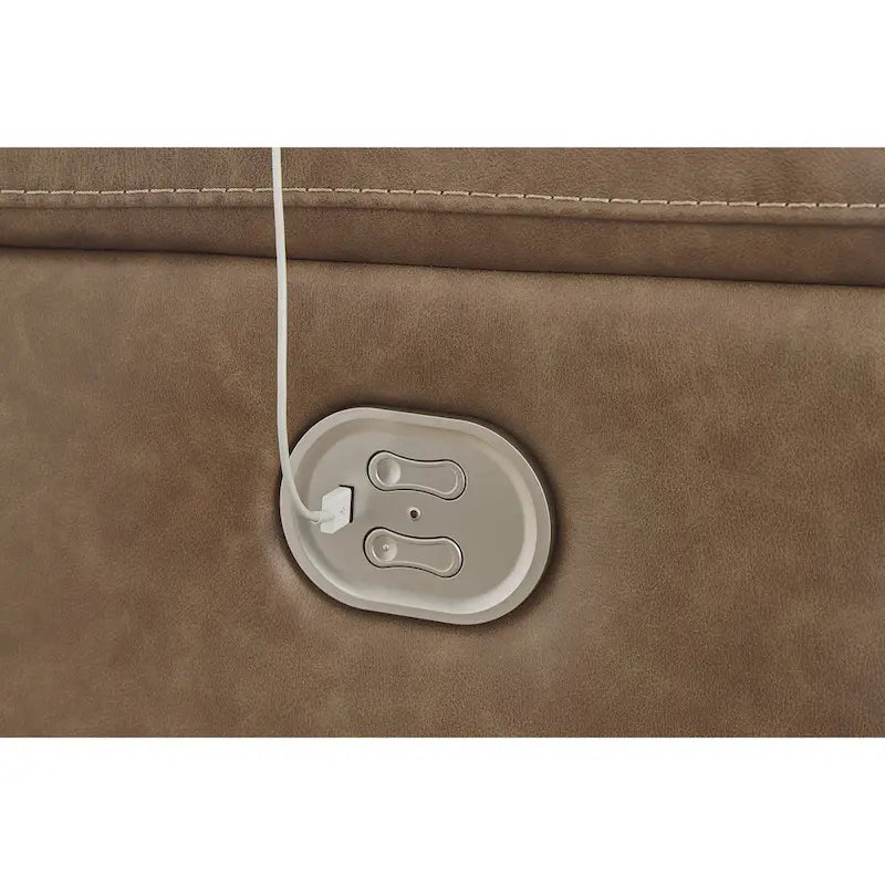 Canapé inclinable électrique Caramel, 233,68 cm L