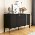Buffet de cuisine 4 portes avec 2 tiroirs supérieurs