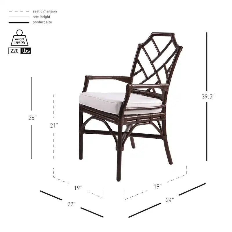 Fauteuil en rotin