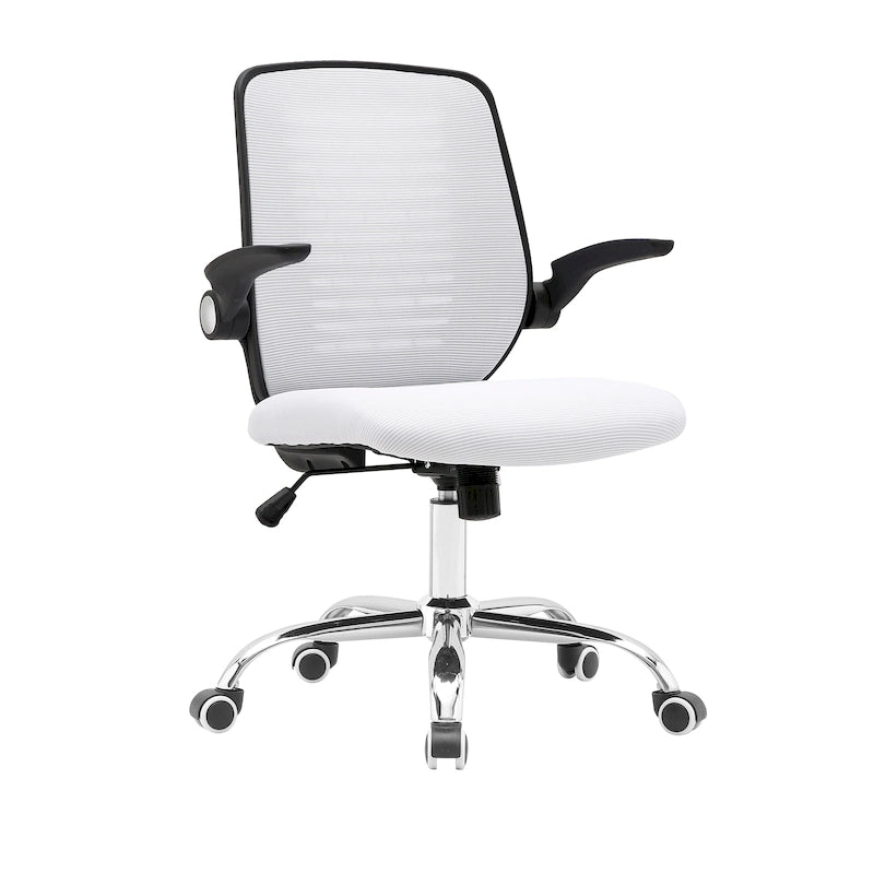 Chaise de bureau avec dossier en maille, siège réglable en hauteur