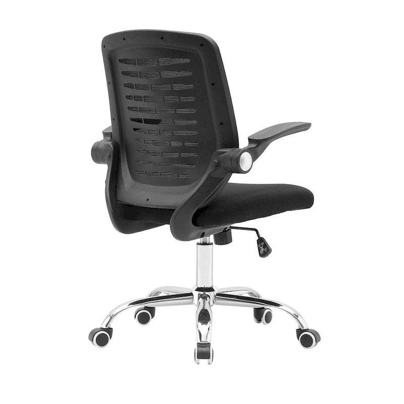 Chaise de bureau avec dossier en maille, siège réglable en hauteur