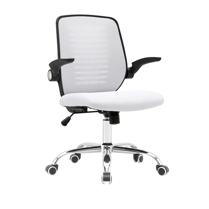 Chaise de bureau avec dossier en maille, siège réglable en hauteur