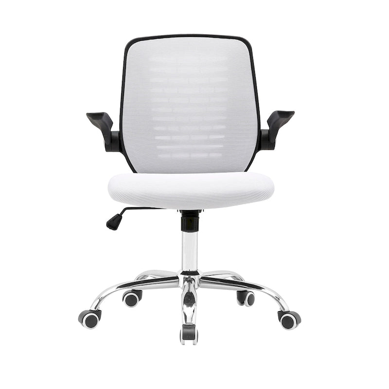 Chaise de bureau avec dossier en maille, siège réglable en hauteur