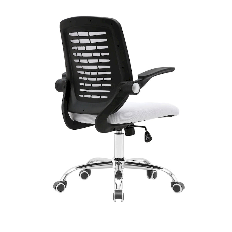 Chaise de bureau avec dossier en maille, siège réglable en hauteur