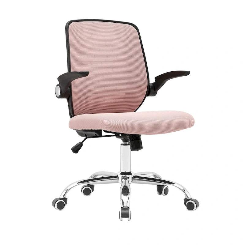 Chaise de bureau avec dossier en maille, siège réglable en hauteur