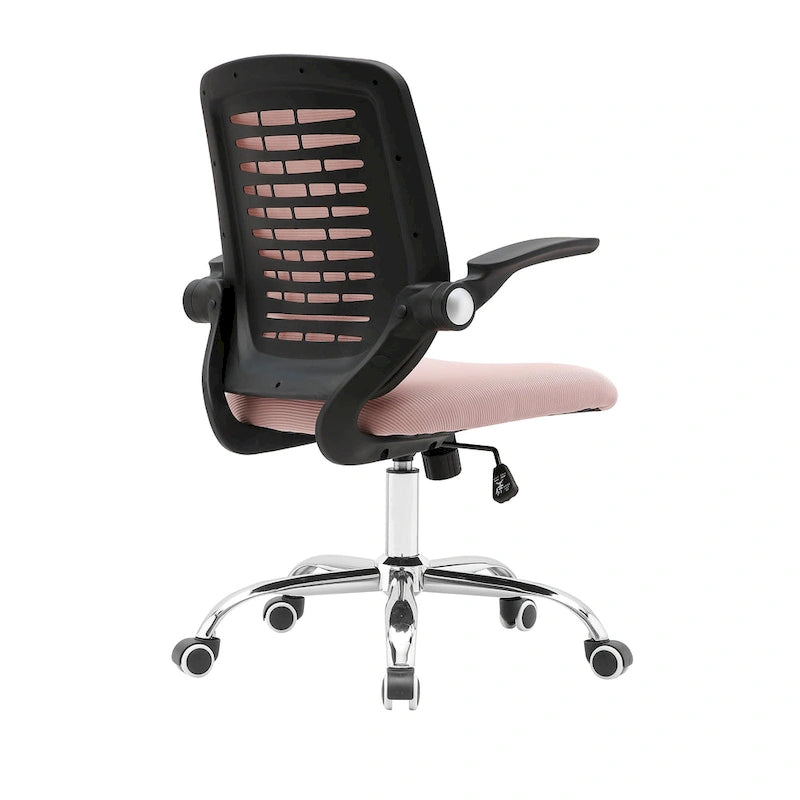 Chaise de bureau avec dossier en maille, siège réglable en hauteur
