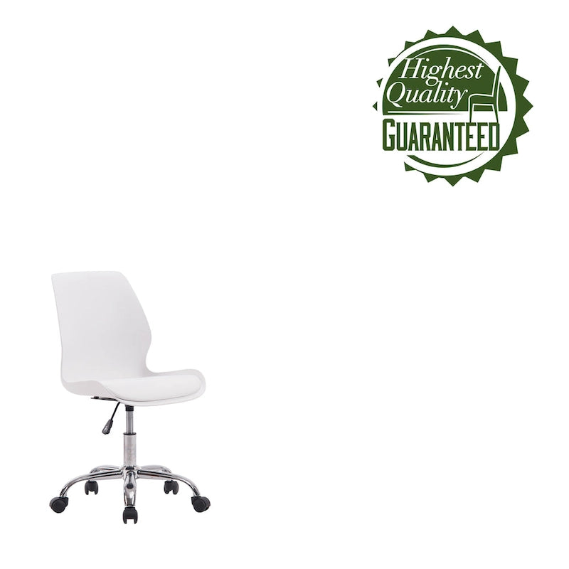 Chaise de bureau à roulettes réglable en hauteur