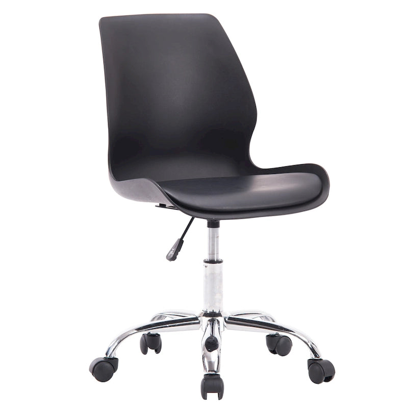 Chaise de bureau à roulettes réglable en hauteur