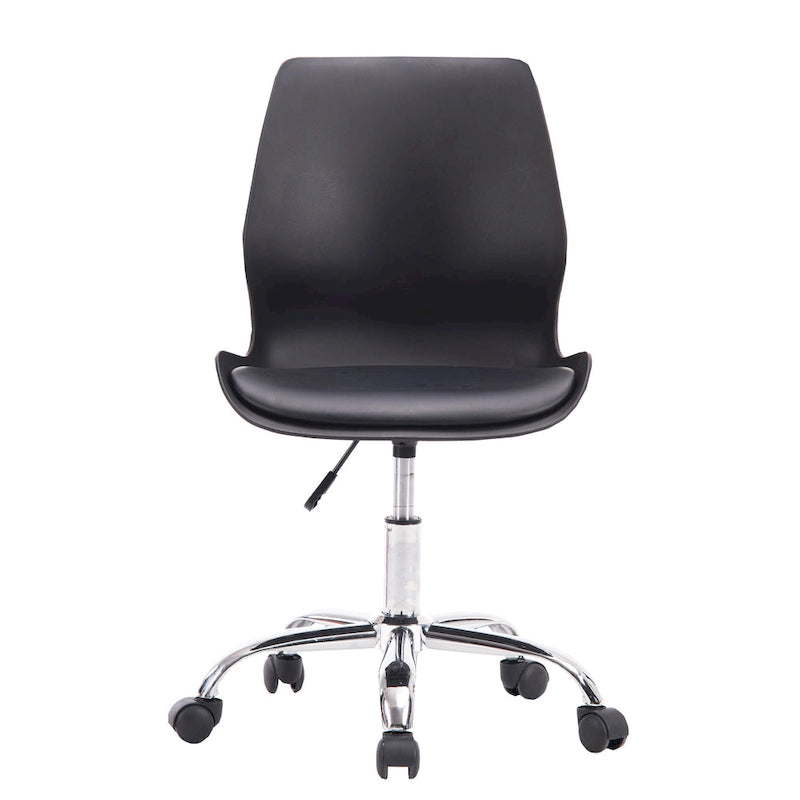 Chaise de bureau à roulettes réglable en hauteur