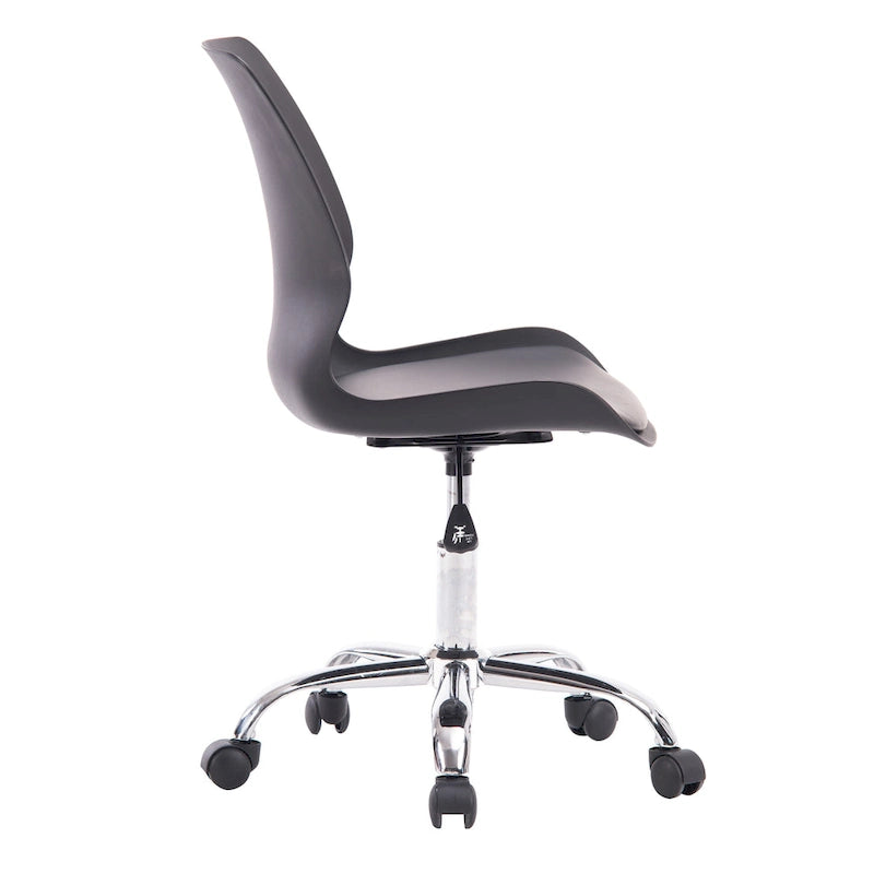 Chaise de bureau à roulettes réglable en hauteur