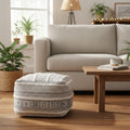 Unso Bohemian 20-inch Rectangle Pouf