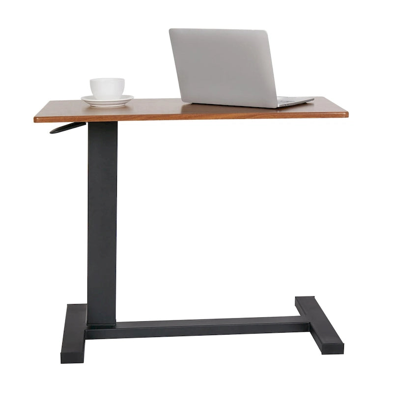 Table d'appoint roulante ajustable pour ordinateur portable à utiliser au-dessus du lit ou du canapé