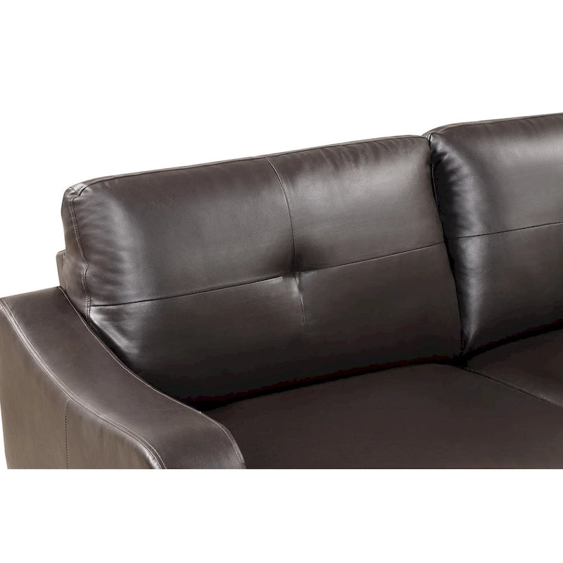 Canapé en tissu de style moderne et contemporain pour appartement