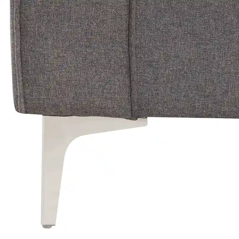 Canapé en tissu de style moderne et contemporain pour appartement