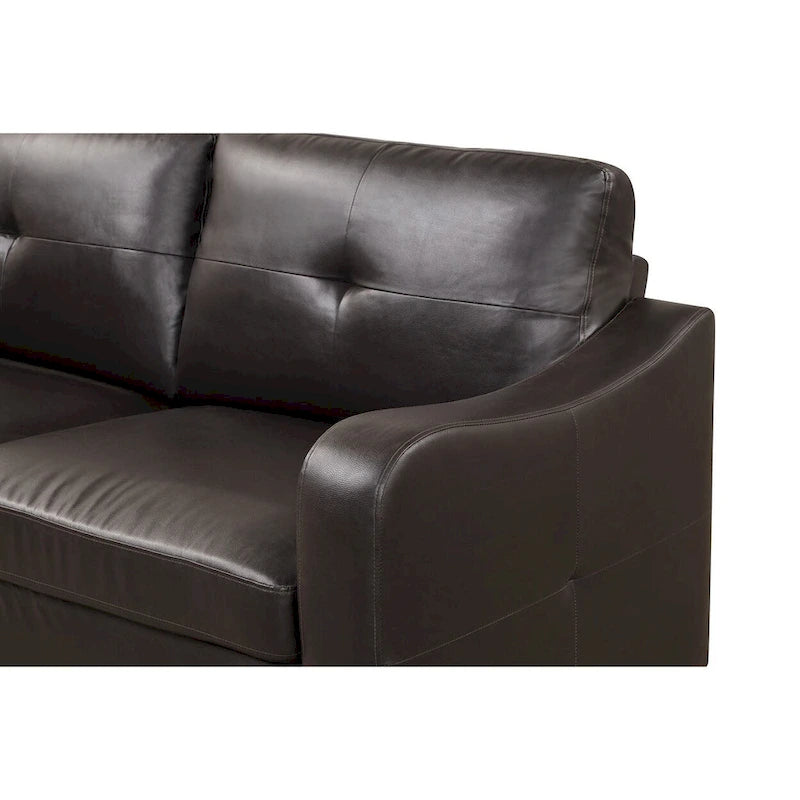 Canapé en tissu de style moderne et contemporain pour appartement