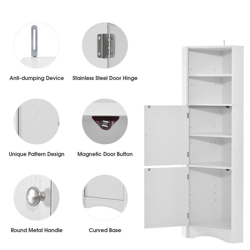 Meuble d'angle de salle de bain